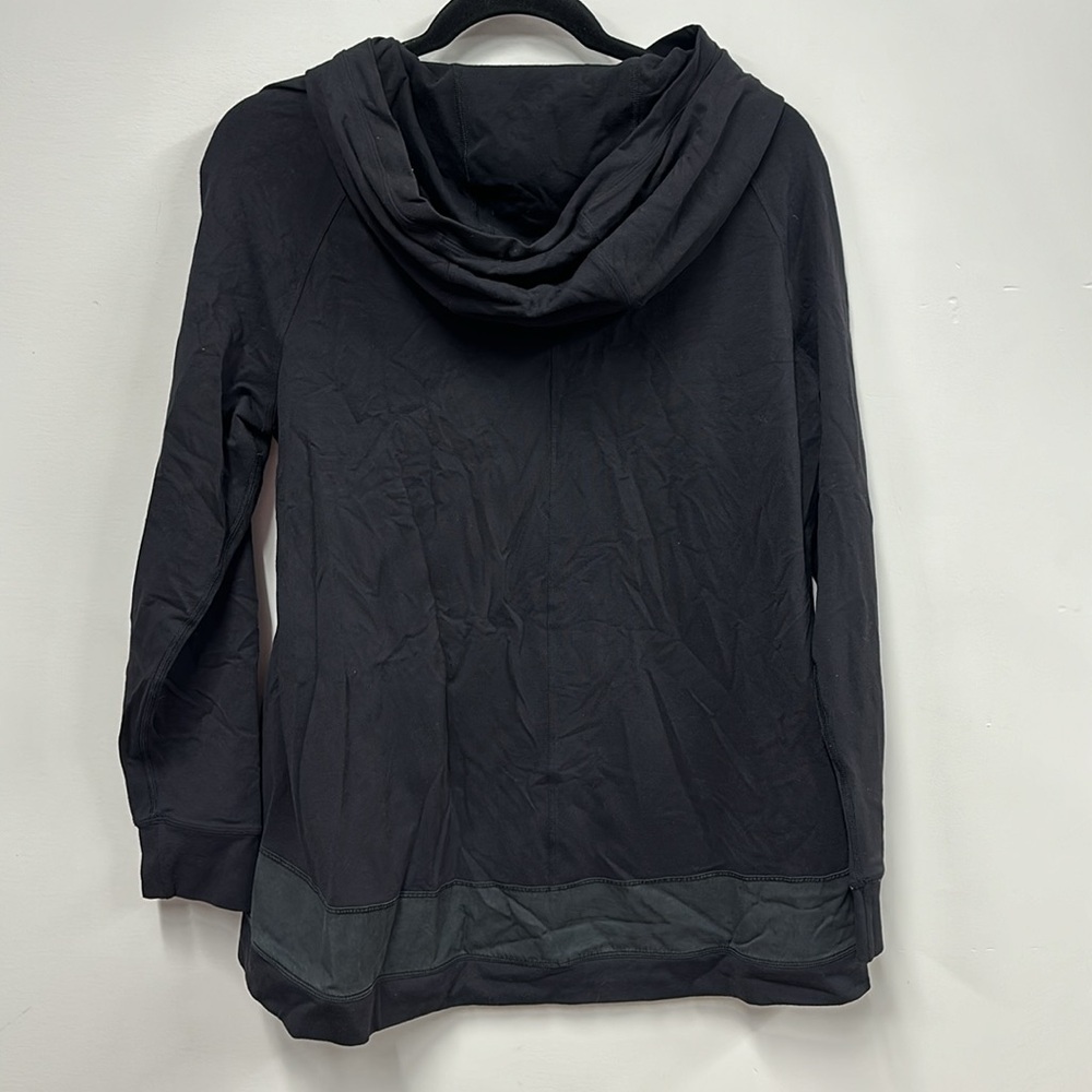 Lululemon black heather gray hooded sweatshirt 8 - Picture 6 of 6